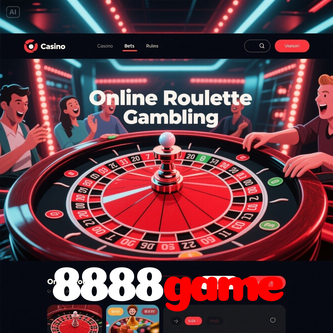 8888game - Sua sorte começa no cassino mais confiável do Brasil!